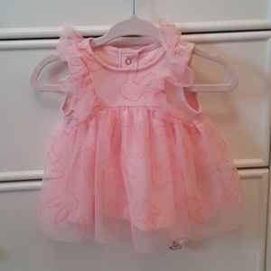 Pink bunny Easter dress